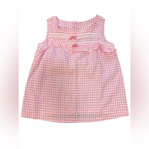 Vintage 1960's Gingham Top